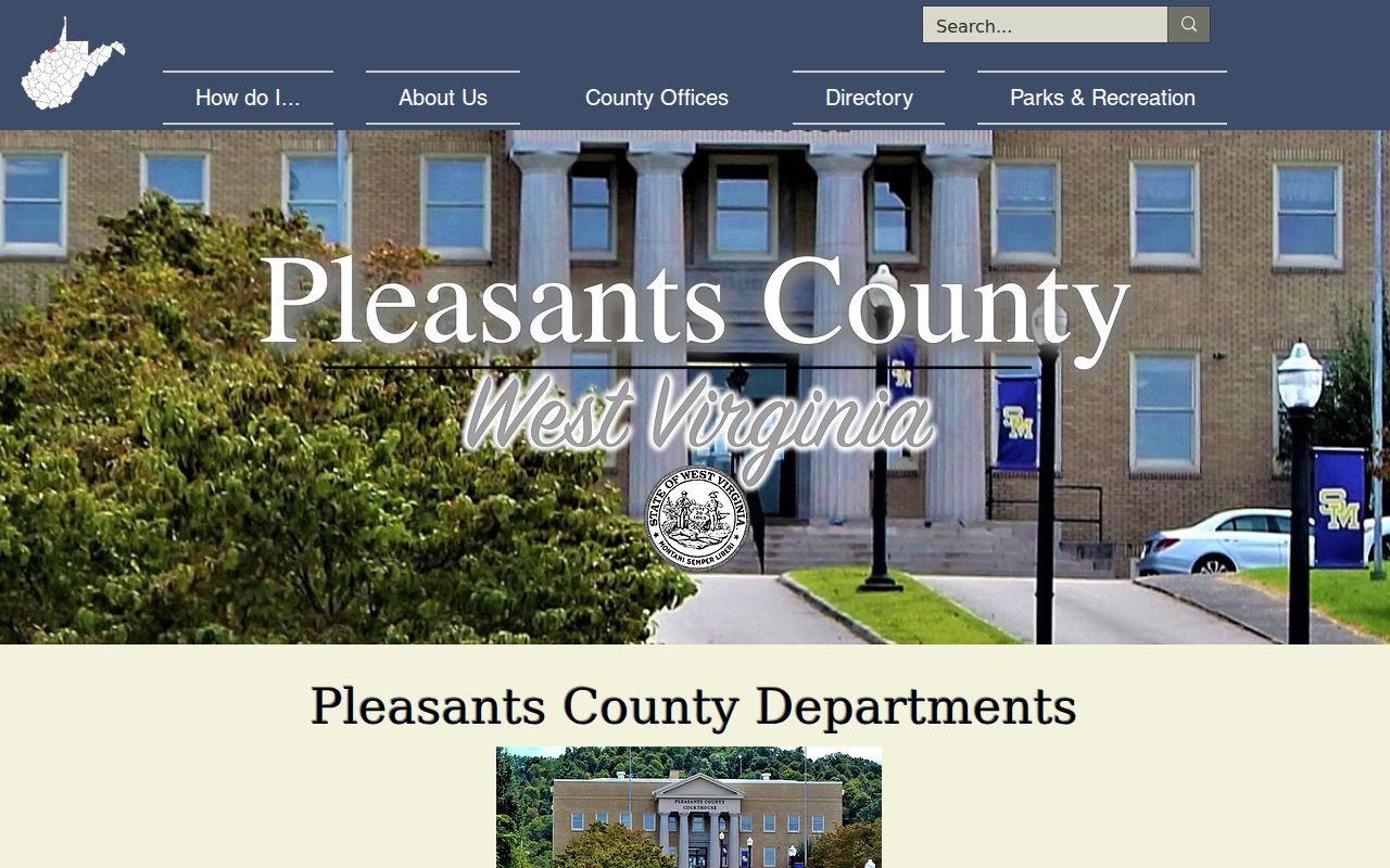 Belmont criminal history Pleasants County record departments